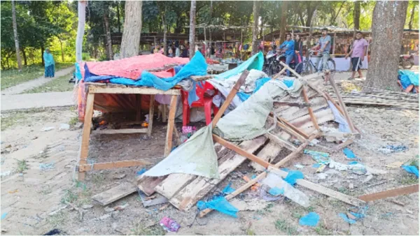 বারেকটিলায় হাতির আক্রমণ চলছেই