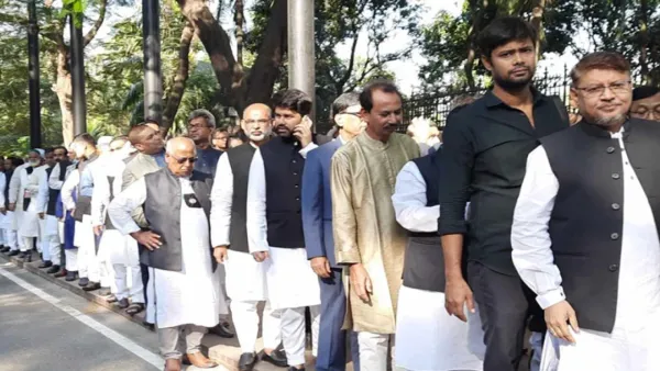 গণভবনে আওয়ামী লীগের মনোনয়নপ্রত্যাশীরা