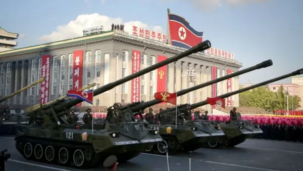 সেনা-অস্ত্র মোতায়েন জোরদার উত্তর কোরিয়ার