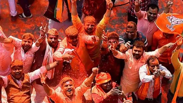 তিন রাজ্যে বড় জয়ের পথে বিজেপি