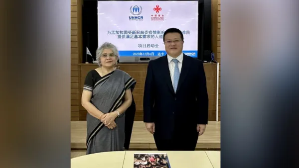 রোহিঙ্গা নারীদের জন্য চীনের অনুদান, ইউএনএইচসিআর-এর ধন্যবাদ