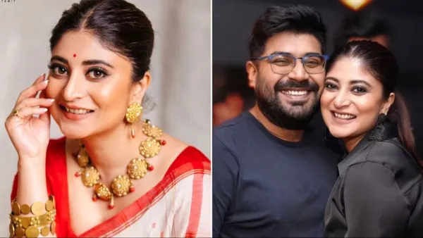 সাত পাকে বাঁধা পড়লেন কলকাতা অভিনেত্রী সন্দীপ্তা সেন