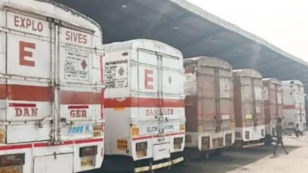 ভারত থেকে দেশে এল ৮৪ মেট্রিক টন বিস্ফোরক