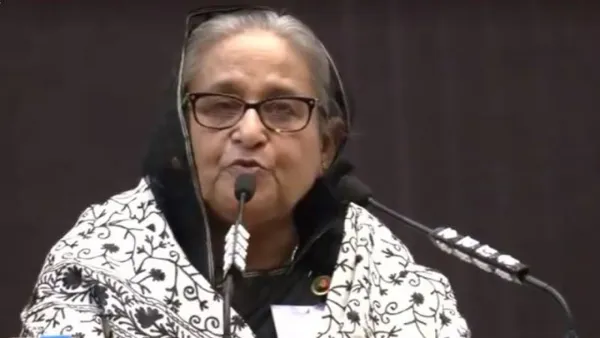 খালেদা জিয়াকে ভোট চুরির অপরাধে বিদায় নিতে হয়েছিল: শেখ হাসিনা