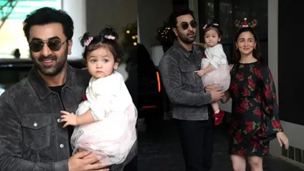 মেয়েকে প্রকাশ্যে আনলেন রণবীর-আলিয়া