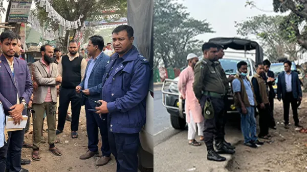 আচরণবিধি ভঙ্গ করায় আওয়ামী লীগ ও স্বতন্ত্র প্রার্থীর কর্মীকে জরিমানা