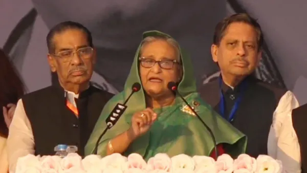 বিএনপি ও তাদের দোসর নির্বাচন বানচাল করতে চায়: শেখ হাসিনা