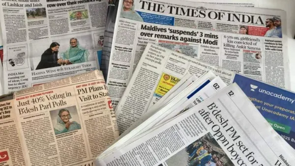 বাংলাদেশের নির্বাচন নিয়ে যা বলছে ভারতীয় সংবাদমাধ্যম