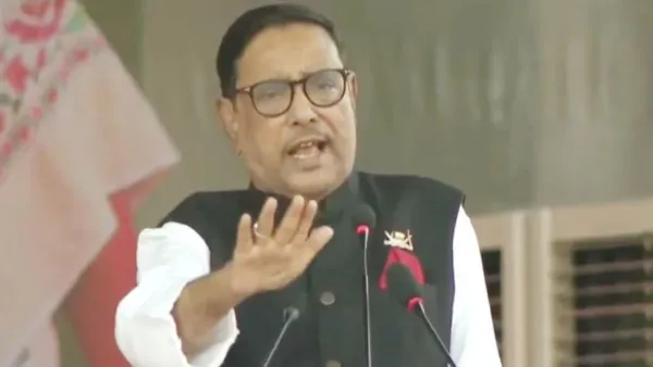 ওবায়দুল কাদের বললেন, ‘খেলা শেষ’