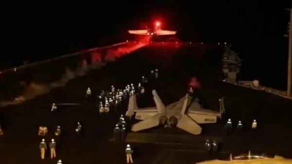 এবার হুথিদের ওপর মিসাইল হামলা চালাল যুক্তরাষ্ট্র