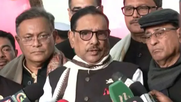 প্রধানমন্ত্রী বিদেশি নিষেধাজ্ঞা নিয়ে চিন্তিত নন: ওবায়দুল কাদের