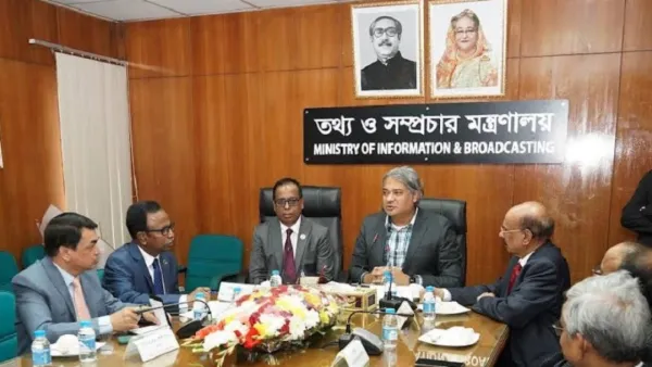তথ্য মন্ত্রণালয়ের দায়িত্ব নিয়ে যা বললেন মোহাম্মদ আলী আরাফাত