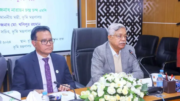 দুর্নীতি থেকে নিজে পরিচ্ছন্ন থাকব: ভূমিমন্ত্রী