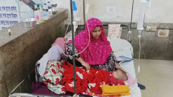 তীব্র শীতে শিশুরা ভুগছে ডায়রিয়া-নিউমোনিয়ায়