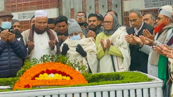 কোকোর কবর জিয়ারত করলেন বিএনপি নেতারা