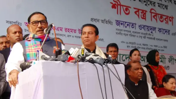 বিএনপি আন্দোলন করলে করুক, বাধা নেই: ওবায়দুল কাদের