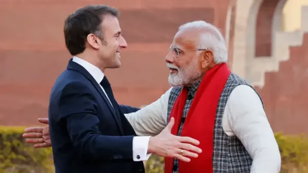 ভারতে প্রজাতন্ত্র দিবসে ম্যাক্রোঁর বড় ঘোষণা