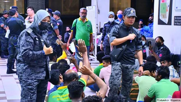 ‘মিনি ঢাকায়’ আবারও অভিযান, আটক ৪৯০