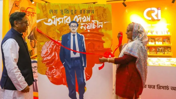 বঙ্গবন্ধুকে নিয়ে প্রকাশিত নতুন গ্রাফিক নভেলের মোড়ক উন্মোচন করলেন প্রধানমন্ত্রী