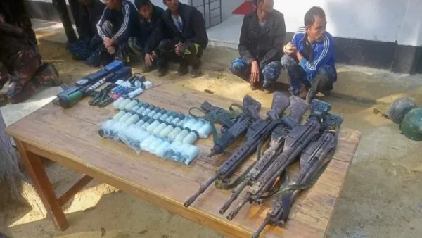 অস্ত্রসহ বাংলাদেশে পালিয়ে এসেছেন মিয়ানমারের ৯৫ সীমান্তরক্ষী