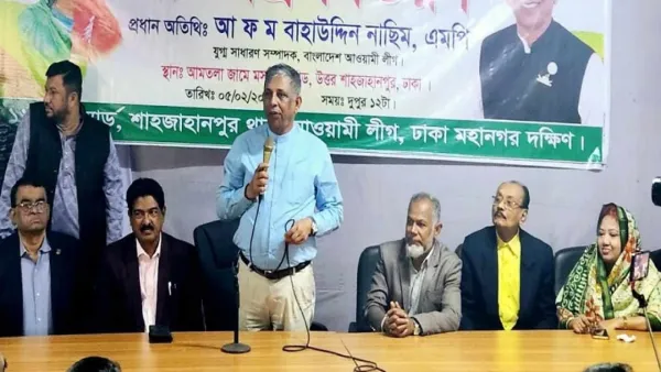 স্মার্ট বাংলাদেশ গড়ার বড় বাধা বিএনপি-জামায়াত: বাহাউদ্দিন নাছিম