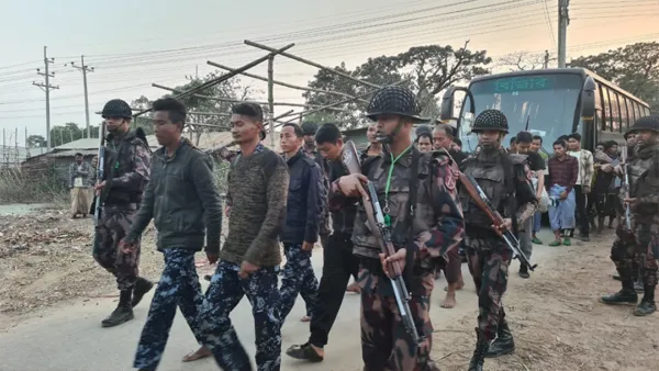 ১৬৫ বিজিপিকে টেকনাফে স্থানান্তর