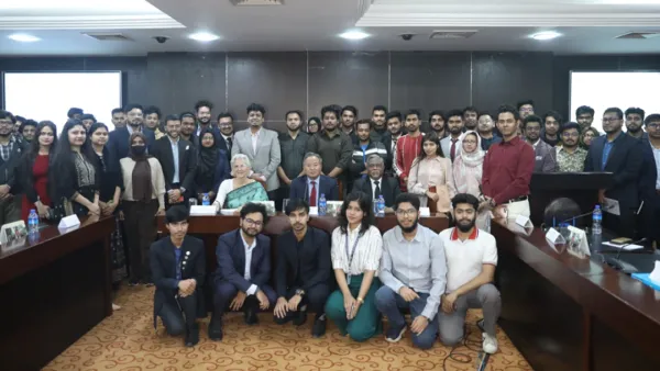 এনএসইউতে অ্যাম্বাসেডর টক সিরিজে কোরিয়ান রাষ্ট্রদূত পার্ক ইয়ং-সিক