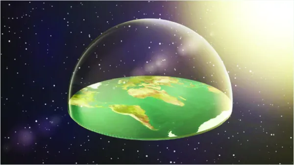 পৃথিবী এক সময় সমতল ছিল!