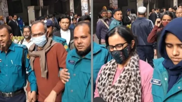 রিমান্ড শেষে স্ত্রীসহ ডেইলি স্টারের নির্বাহী সম্পাদক কারাগারে