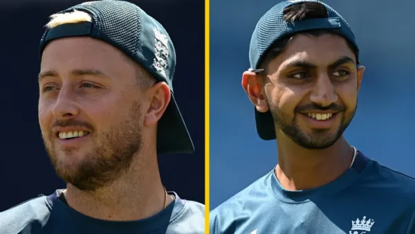 রাঁচি টেস্টে ঢুকলেন বশির-রবিনসন, বাদ রেহান-উড