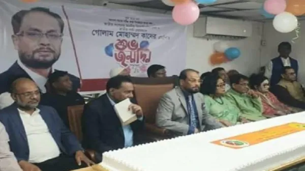 দলে ভাঙনের জন্য সরকারকে দায়ী করলেন জি এম কাদের