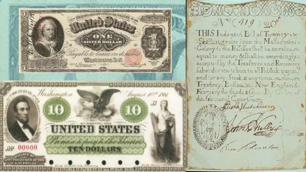 ইতিহাসের এই দিনে ‘যুক্তরাষ্ট্রে প্রথম কাগজের মুদ্রা চালু হয়’