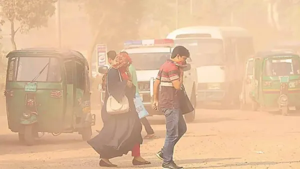 বায়ুদূষণে বিশ্বে চতুর্থ ঢাকা