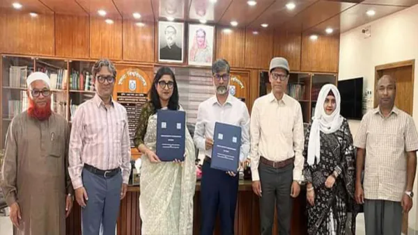 গবেষণায় পরস্পরকে সহযোগিতা করবে জবি-খুবি