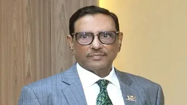 শনিবার দেশে ফিরছেন ওবায়দুল কাদের