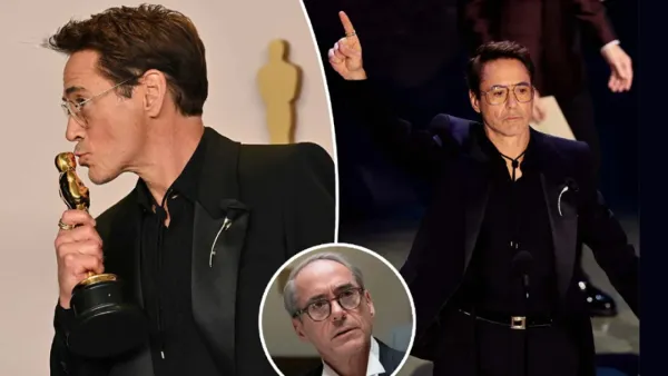 অস্কার ২০২৪: সেরা সহ অভিনেতা রবার্ট ডাউনি জুনিয়র