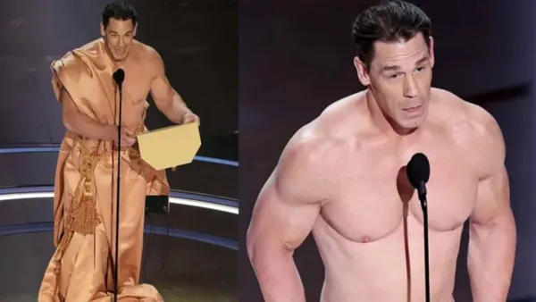 নগ্ন হয়ে অস্কার মঞ্চে জন সিনা