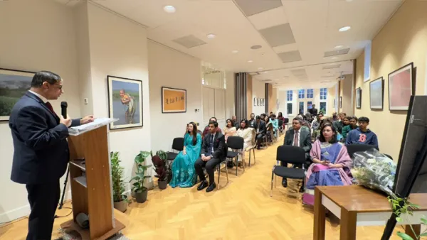 নেদারল্যান্ডে বঙ্গবন্ধুর জন্মবার্ষিকী ও জাতীয় শিশু দিবস উদযাপন