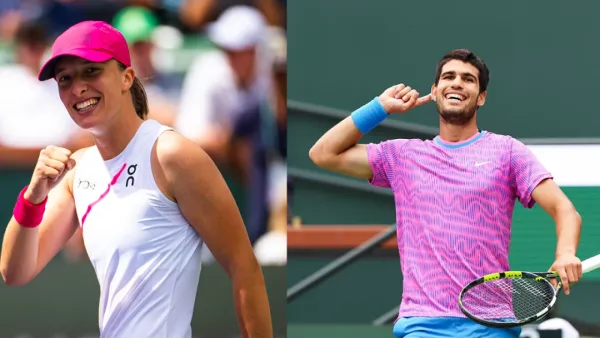 ইন্ডিয়ান ওয়েলসে চ্যাম্পিয়ন শিয়াওতেক ও আলকারাজ