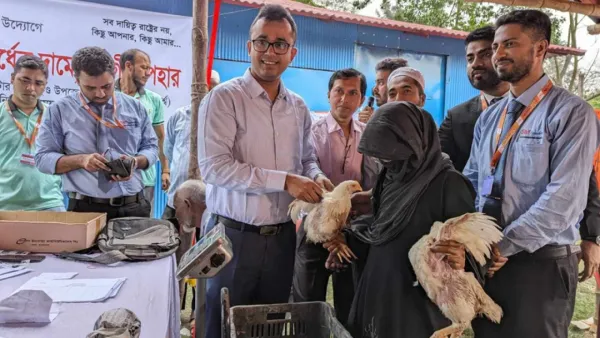 ব্রয়লার মুরগির কেজি ১০০ টাকা
