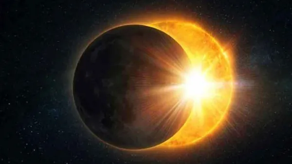 বিরল সূর্যগ্রহণের সাক্ষী হচ্ছে বিশ্ব