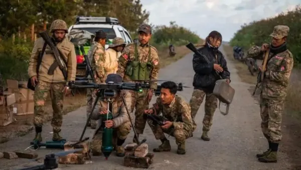 মিয়ানমারে সীমান্তের গুরুত্বপূর্ণ শহর হারাল সামরিক জান্তা