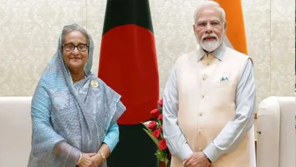 ঈদের শুভেচ্ছা জানিয়ে শেখ হাসিনাকে মোদির চিঠি