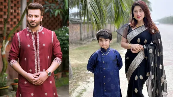 ছেলেকে বিদেশ পাঠাচ্ছেন শাকিব-অপু