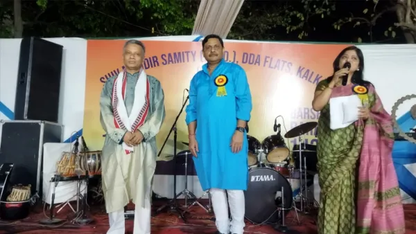 দিল্লির কালকাজী ডিডিএ ফ্ল্যাটস এর বাঙালিদের বর্ষবরণ