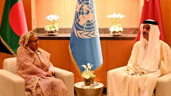 প্রধানমন্ত্রীর সঙ্গে আজ বৈঠক করবেন কাতারের আমির