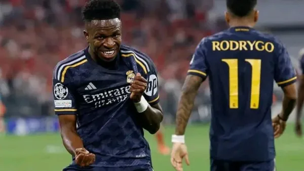 মিউনিখে ভিনিসিয়ুসের জাদুতে  রোমাঞ্চকর ড্র