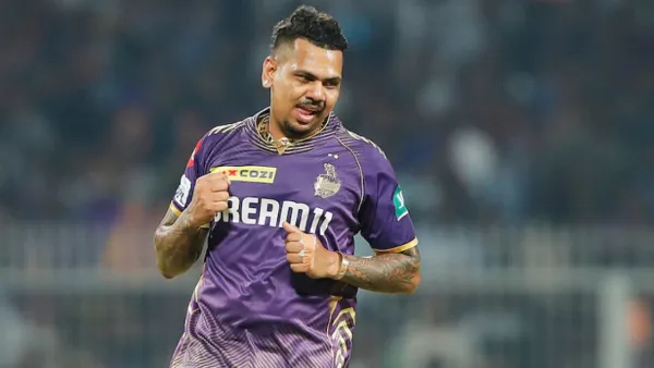 তৃতীয় ক্রিকেটার হিসেবে বিরল যে রেকর্ড নারাইনের