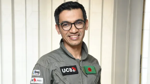 ৪১ হাজার ফুট উঁচু থেকে লাফ দিয়ে বিশ্ব রেকর্ড গড়তে চান আশিক