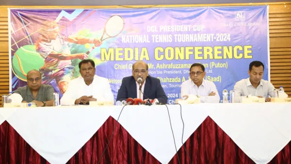 ডিসিএল প্রেসিডেন্ট কাপ ন্যাশনাল টেনিস টুর্নামেন্ট আগামীকাল শুরু